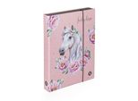 Karton P+P Scatola Per Libri A4 Jumbo Cavallo Romantico KT5-71023