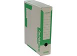 Scatola D'archivio Emba Colorata 330 X 260 X 75 Mm Verde