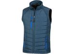 Result R238X | Gilet Softshell Compass Nero Da Uomo - Colore: Navy/Royal - Taglia: L