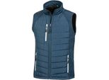 Result R238X | Gilet Softshell Compass Nero Da Uomo - Colore: Navy/Grey - Taglia: L