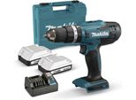 Makita HP488D006 Trapano A Percussione 18 V 42 Nm 2 X 2,0 Ah Custodia