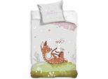 Dreamee Bettbezug Cuddle Dear 140 X 200 Cm 70 X 90 Cm - Baumwolle