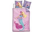 Barbie Bettbezug Sirena 140 X 200 Cm - 65 X 65 Cm - Baumwolle