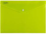 Cartella Karton P+P A4 Trasparente Lime