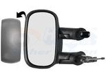 Van Wezel 1636803 Specchietto Esterno Sinistro Per Fiat Doblo Cargo (223) Convesso Con Primer