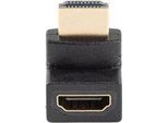 Lanberg Adattatore Hdmi(M) -> Hdmi(F) 4K Angolato Superiore Nero