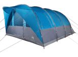 Vidaxl Tenda Familiare A Tunnel 7 Persone Blu Impermeabile