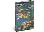 Taccuino Claude Monet, A Righe, 13 × 21 Cm