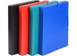 Karton P+P Pp Scatola Con Gomma A4 Classic Blu 2-547