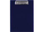 Karton P+P Cartella Doppia A5 Plastica Blu 5-563