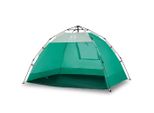 Vidaxl Tenda Da Spiaggia 2 Persone Verde Mare Sgancio Rapido Impermeabile