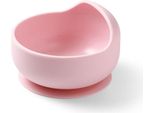 Babyono Tazza In Silicone Con Ventosa Rosa 6M+