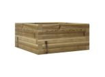 Vidaxl Fioriera 50X50X23 Cm In Legno Di Pino Impregnato