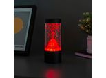 Lampada Vulcano Di Lava, Lampada Da Tavolo, Lampada Da Scrivania, Lampada Notturna Per La Stanza Dei Bambini, Rossa