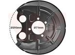 Van Wezel 3768374 - Oe 13168749 Piastra Di Ancoraggio, Asse Posteriore Destro Per Signum (Z03), Vectra C (Z02)