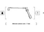 Magneti Marelli 941125360686 - Set Di Cavi Candela Oe 1612608 Per Astra G, Combo, Combo (71), Combo Tour, Meriva (X03), Vectra B (J96)