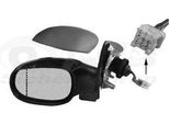 Van Wezel 4028807 Specchietto Esterno Specchietto Laterale Sinistro Adatto Per Peugeot 206 Hatchback (2A/C) Asferico Riscaldato Primerizzato