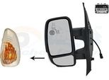 Van Wezel 4388827 Specchietto Esterno Specchietto Laterale Sinistro Per Opel Movano B Furgone (X62) Convesso Riscaldato