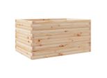 Vidaxl Fioriera 90X60X46 Cm In Legno Di Pino Massiccio