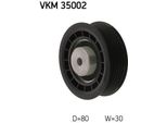 Skf Vkm 35002 - Oe 90409238 Umlenkrolle, Keilrippenriemen Per Combo (71), Tigra (S93)