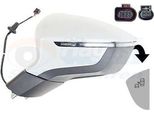 Van Wezel 4929815 Specchietto Esterno Specchietto Laterale Sinistro Per Seat Ibiza V (KJ1) Convesso Riscaldato Primerizzato