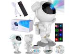 Lampada Notturna Led Astronauta Proiettore Stelle Per Bambini Con Telecomando