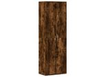 Vidaxl Credenza Rovere Affumicato 60X35X180 Cm Materiale A Base Di Legno