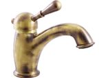 Labe - Miscelatore Per Lavabo Senza Scarico, Ottone Vecchio (Bronzo) L426.0SM, Rav SlezáK