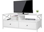 Relaxdays Tv Lowboard Mit Schubladen