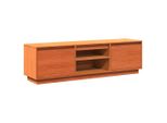 Mobile Tv Marrone Cera 140X35X40 Cm In Legno Di Pino Massiccio