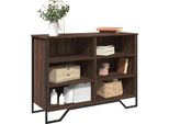 Vidaxl Credenza Marrone Effetto Rovere 101X35,5X74,5 Cm Materiale A Base Di Legno