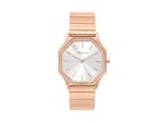 Quarzuhr Tamaris, Rosa (RoséGoldfarben), Armbanduhren, Damen, Quarzuhr, Armbanduhr, Damenuhr, Edelstahlarmband, Analog, Zirkonia (Synth.)