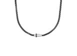 Edelstahlkette Joop "Schmuck, Geschenk", Gunfarben, Edelstahlfarben, Halsketten, Herren, Edelstahl, L: 60 B: 4Mm, Edelstahlkette, B:4Mm