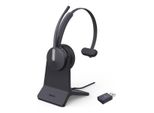 Yealink WH64 Hybrid Headset Mono Teams Mit BHC70 Ladebasis