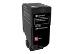 Lexmark Original Toner - Magenta (74C2SM0) FüR Cs720De/Dte, Cs725De/Dte, Cx725De/Dhe/Dthe