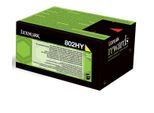 Lexmark Original 802HY Toner Gelb 3.000 Seiten (80C2HY0) FüRcx410E/De/Dte, Cx510De/Dhe/Dthe