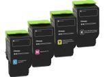 Lexmark Original Toner - 4Er Multipack FüR Cx622Ade, Cx625Ade, Cs521Dn, Cx625Adhe, Cs622De