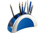 Durable Multik "Cher Pen Holder Vegas, Argento/Blu"