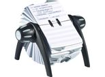 Durable Schedario Rotativo Telindex® Flip Vegas, Nero, 241601