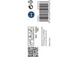 Bosch Punta Per Metallo Hss-Co, Din 338, 6 X 57 X 93 Mm, Confezione Da 10 2608585889