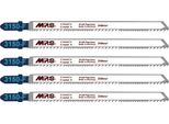 Lama Per Seghetto Alternativo Bimetallica Mps Fresata E Incastonata Lunghezza Totale 132/Lunghezza Denti 110 Mm, Passo Denti 1,8-2,5 Lama Universale: 1,8-2,5 Mm Passo Denti: 1,8-2,5 Mm