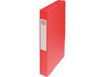 Exacompta 50405E Scatola Di Raccolta Exacompta, Cartone, Larghezza Dorso 40 Mm, Rosso