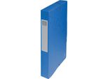 Exacompta 50402E Scatola Di Raccolta Exacompta, Cartone, Larghezza Dorso 40 Mm, Blu