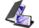 Custodia Cadorabo Per Apple Iphone 7 / 7S / 8 / Se 2020 Custodia Protettiva In Nero Custodia Per Cellulare Cover Chiusura Magnetica