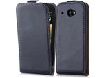 Cadorabo Custodia Per Htc Desire 601 Custodia Protettiva In Nero Flip Custodia Per Telefono Cellulare Cover In Similcuoio