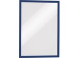 Durable Cornice Espositiva Duraframe® Magnetic A3, 5 Pezzi, Blu Scuro, 486807