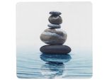 Wenko Tappetino Per Doccia Con Intarsio A Motivo Di Meditazione 54X54Cm Vasca Da Bagno Antiscivolo