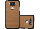 Cadorabo Cover Per Lg G5 Cover Protettiva In Marrone Custodia Rigida Look Legno Cellulare Cover