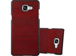 Cadorabo Custodia Del Telefono Cellulare Per Samsung Galaxy A5 2016 In Rosso Custodia Protettiva Custodia Cover Tpu Silicone