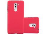 Cadorabo Custodia Protettiva Per Huawei Mate 9 Lite / GR5 2017 / Honor 6X Custodia In Rosso Per Telefono Cellulare Tpu Etui Cover Case
